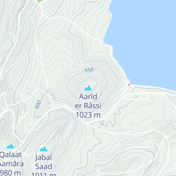 Map of Aarîd er Râssi