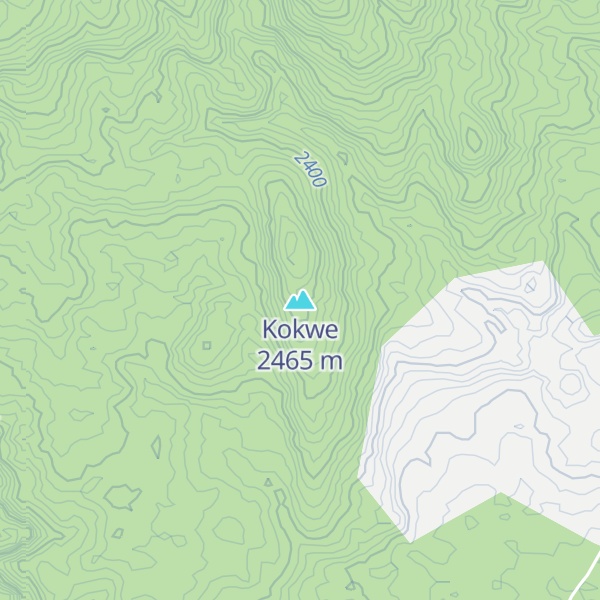 Map of Kokwe