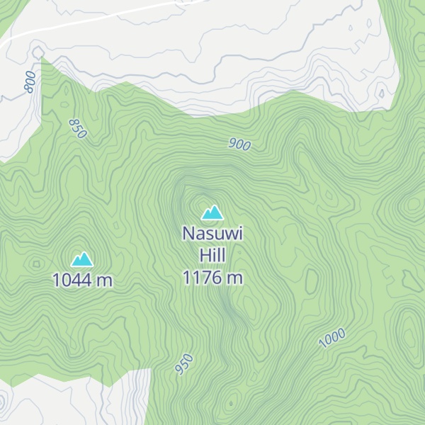 Map of Nasuwi Hill