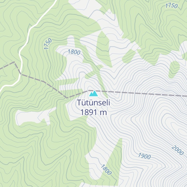 Map of Tütünseli
