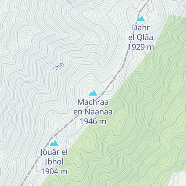Map of Machraa en Naanaa