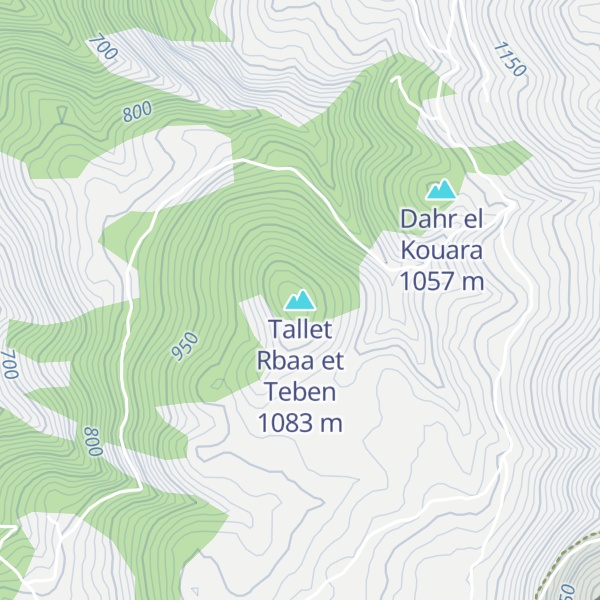Map of Tallet Rbaa et Teben