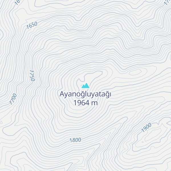 Map of Ayanoğluyatağı