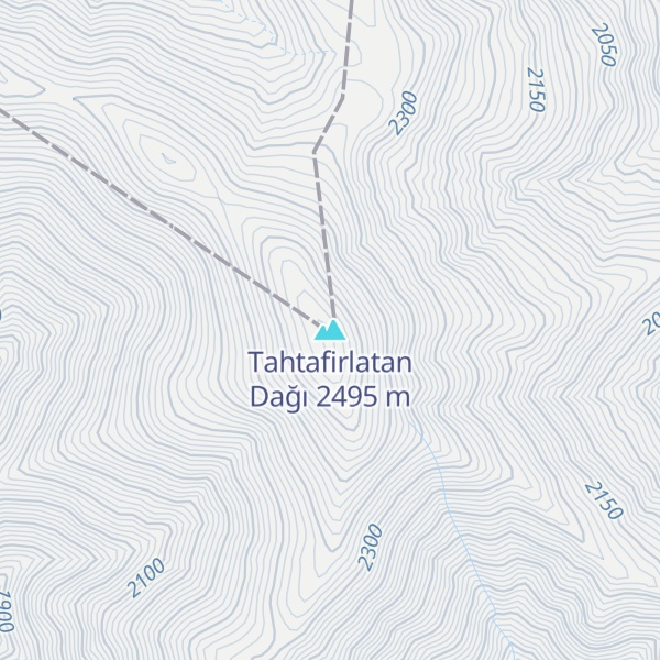 Map of Tahtafirlatan Dağı