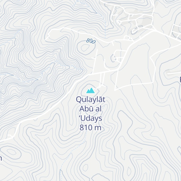 Map of Qulaylāt Abū al ‘Udays