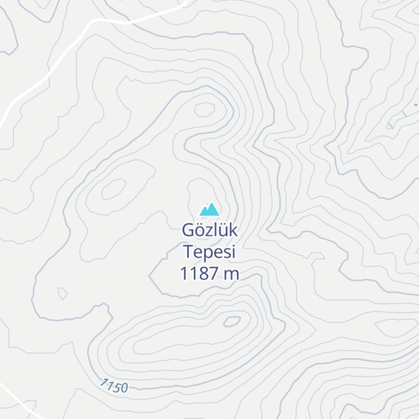 Map of Gözlük Tepesi