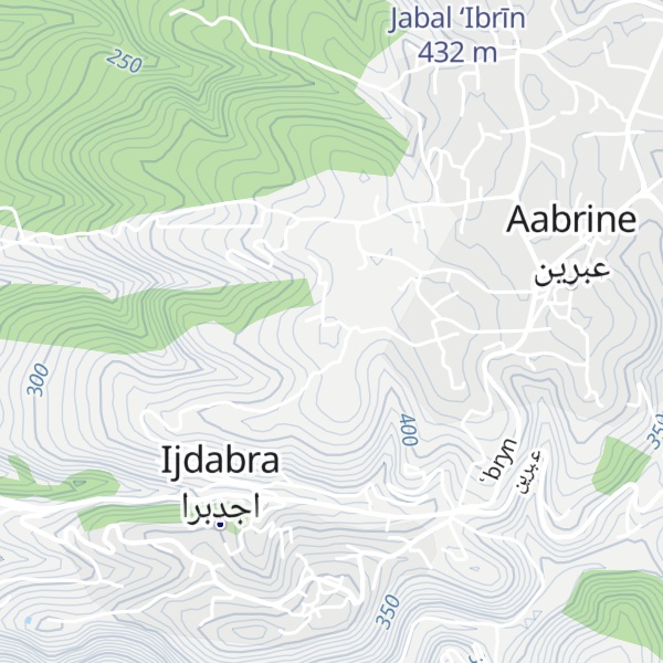 Map of Dahr el Qassîr