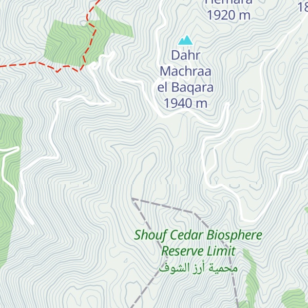 Map of Aaqâb el Matiara