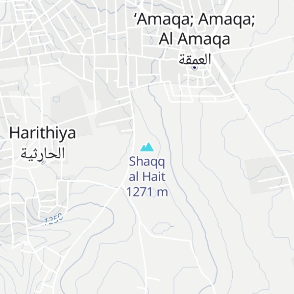 Map of Shaqq al Hait