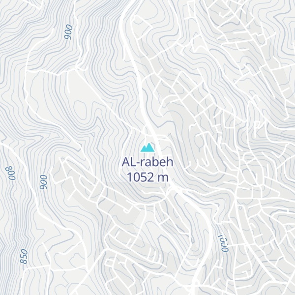 Map of AL-rabeh