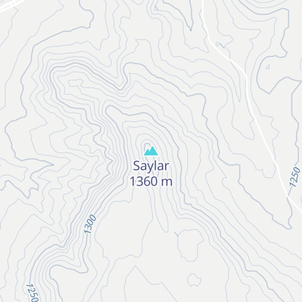 Map of Saylar