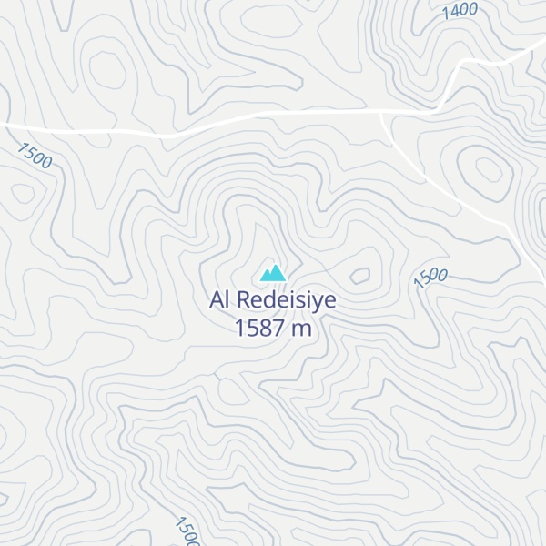 Map of Al Redeisiye