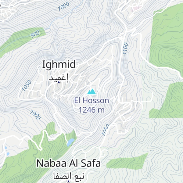 Map of El Hosson