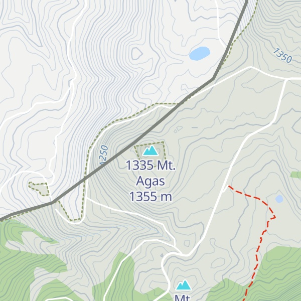 Map of 1335 Mt. Agas
