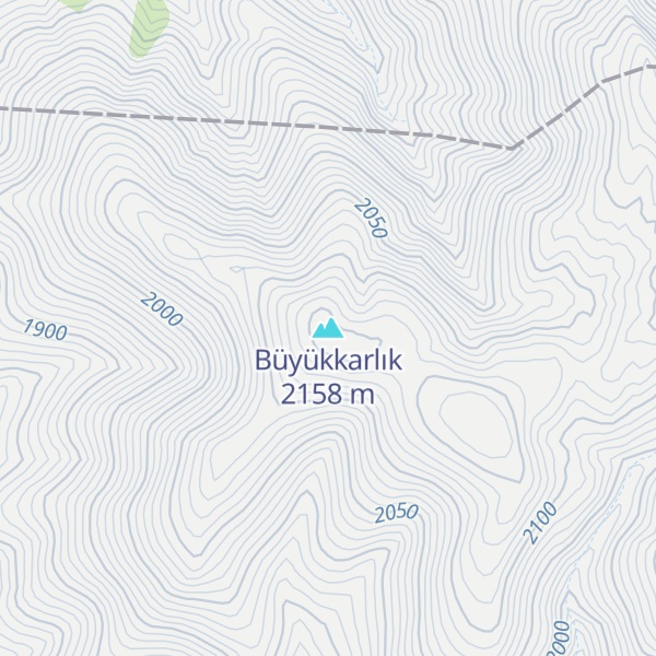 Map of Büyükkarlık