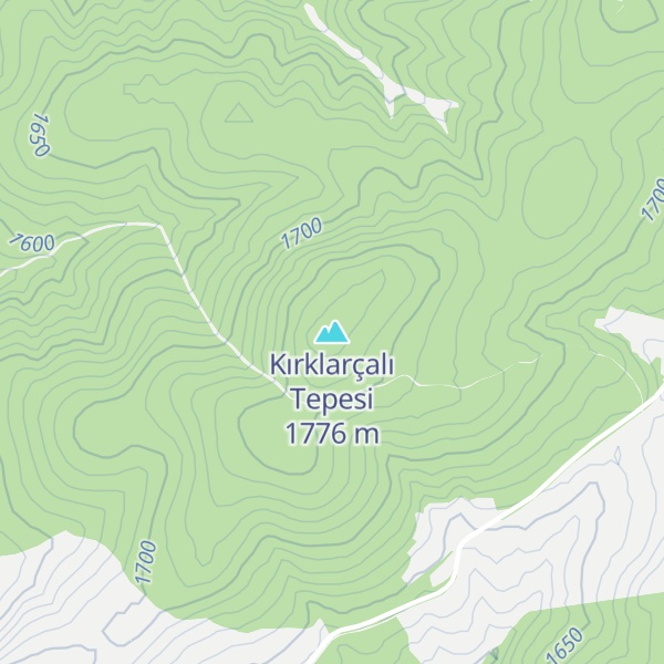 Map of Kırklarçalı Tepesi