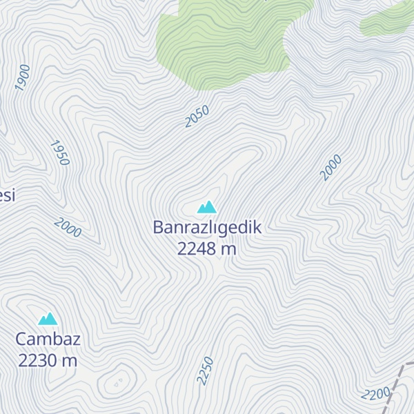 Map of Banrazlıgedik