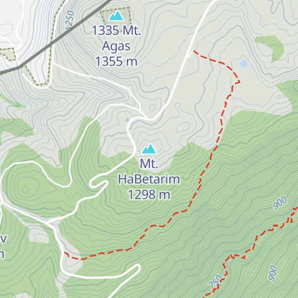 Map of Mt. HaBetarim