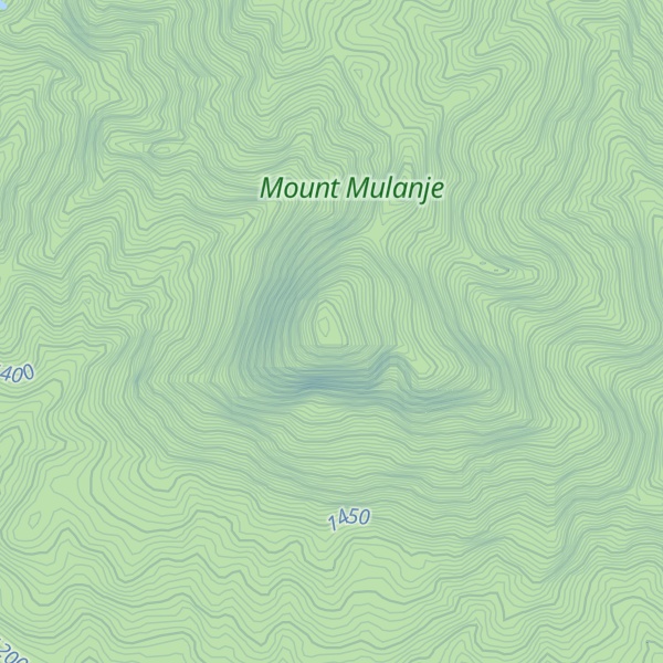 Map of Mchese Mountain