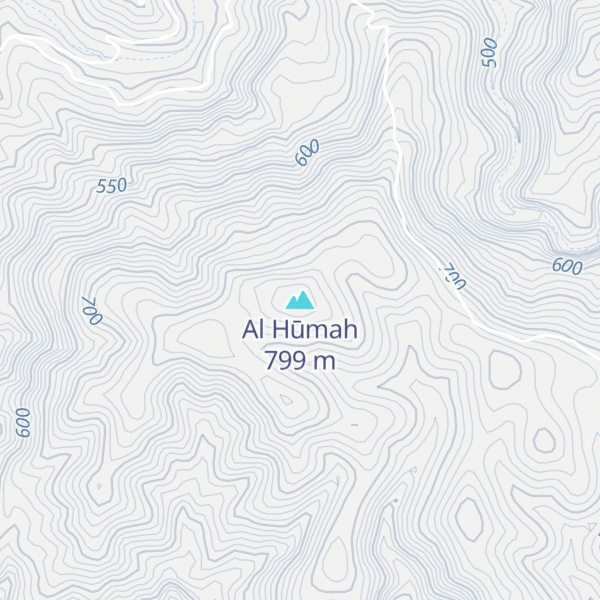 Map of Al Hūmah