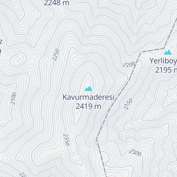 Map of Kavurmaderesi
