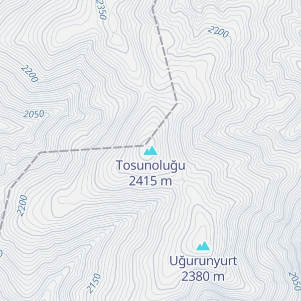 Map of Tosunoluğu