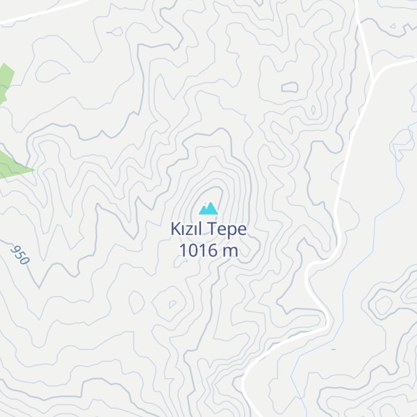 Map of Kızıl Tepe