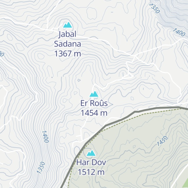 Map of Er Roûs