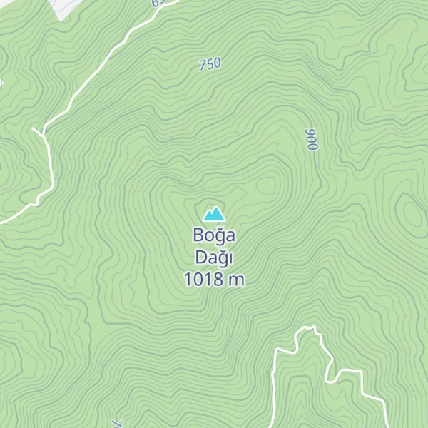 Map of Boğa Dağı