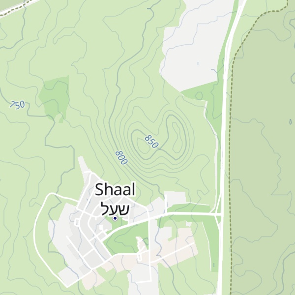 Map of תל שיבן