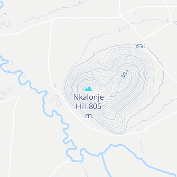 Map of Nkalonje Hill