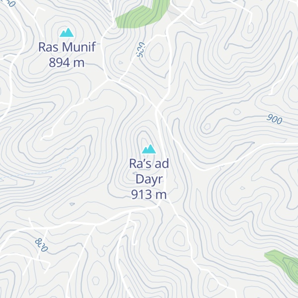 Map of Ra’s ad Dayr