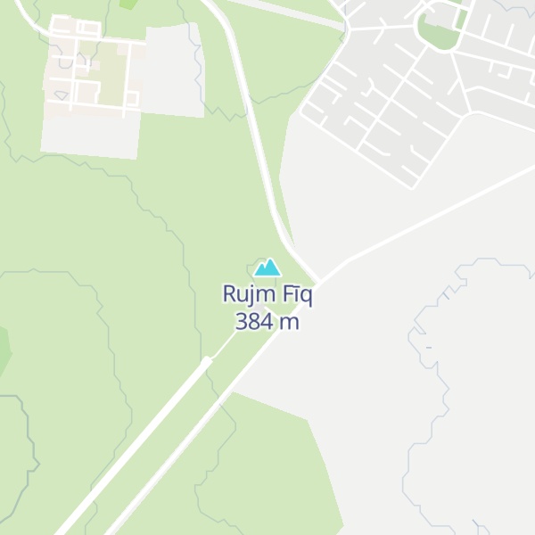 Map of Rujm Fīq