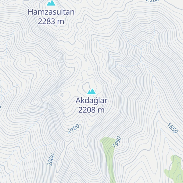 Map of Akdağlar