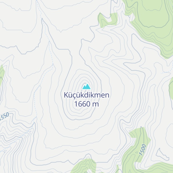 Map of Küçükdikmen