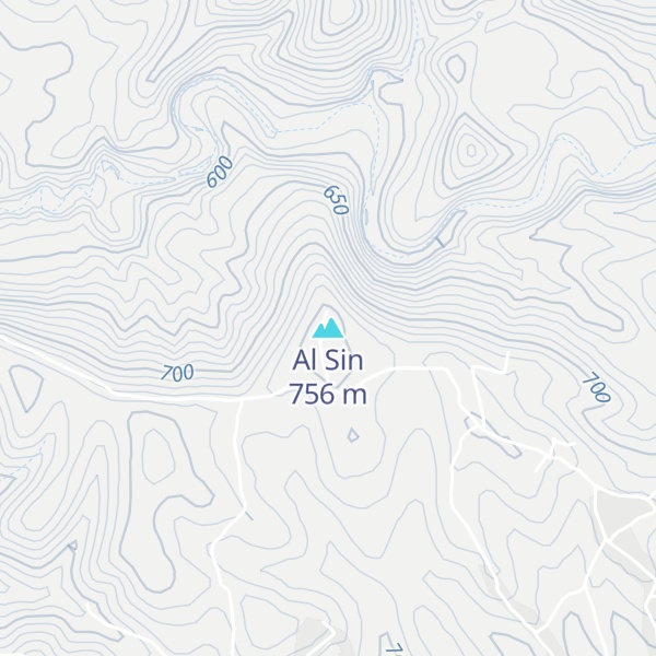 Map of Al Sin