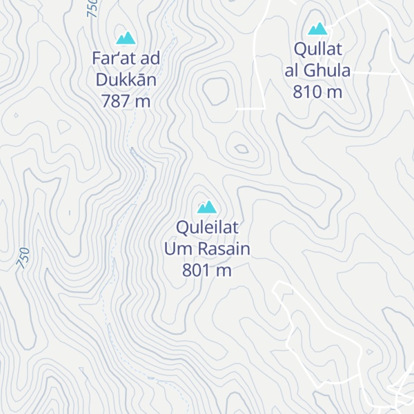 Map of Quleilat Um Rasain