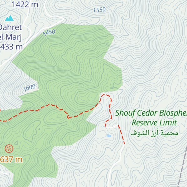Map of Dhoûr Siâr ej Jidi
