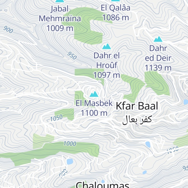 Map of El Masbek