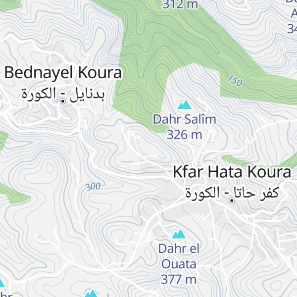 Map of Dahr ed Daïdbé