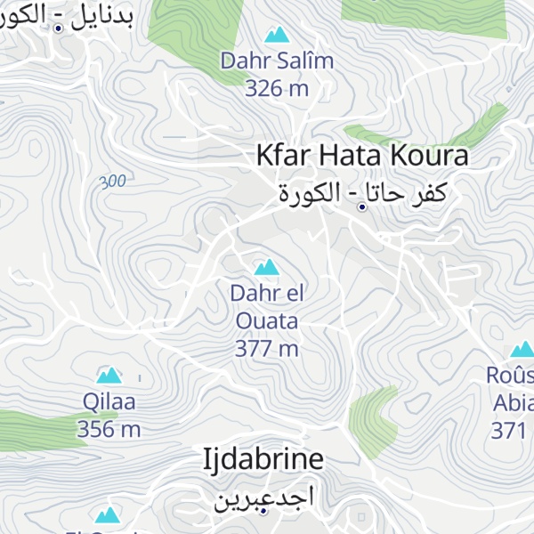 Map of Dahr el Ouata