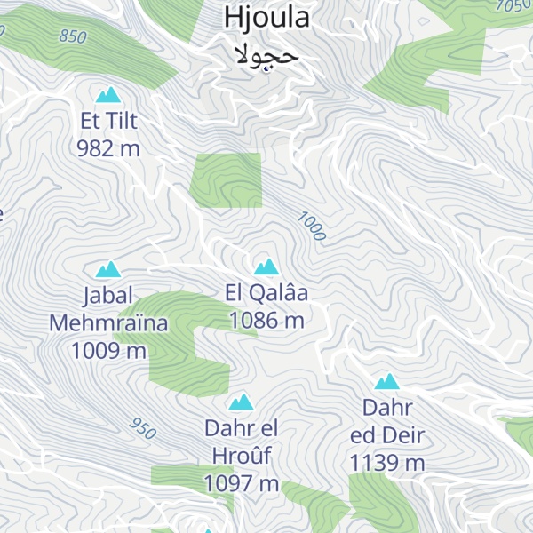 Map of El Qalâa