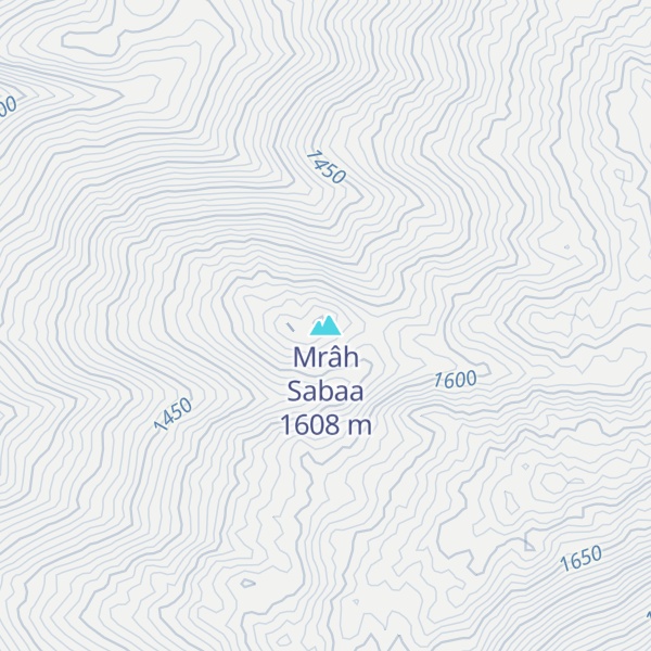 Map of Mrâh Sabaa