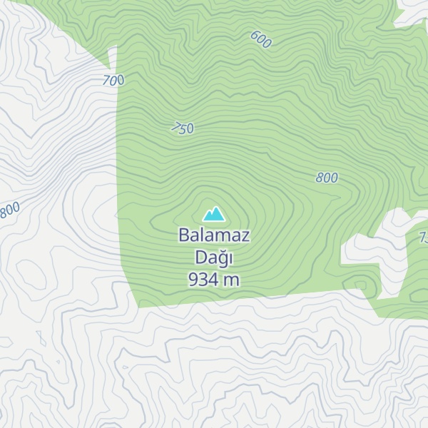 Map of Balamaz Dağı