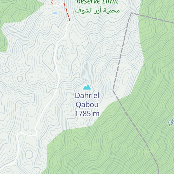 Map of Dahr el Qabou