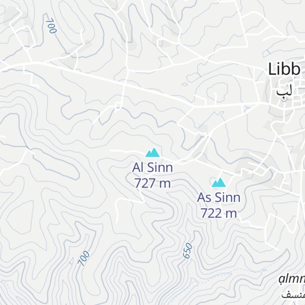 Map of Al Sinn