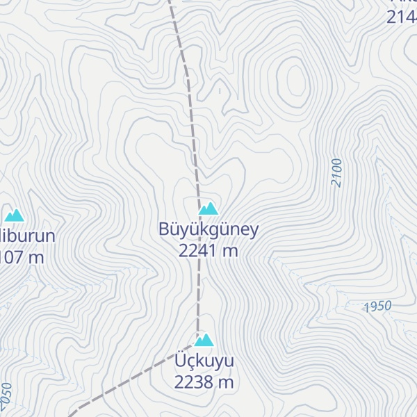 Map of Büyükgüney