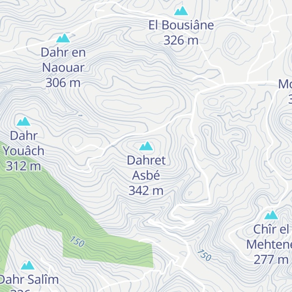 Map of Dahret Asbé
