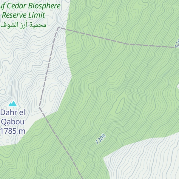 Map of Tellet Marj ed Debb
