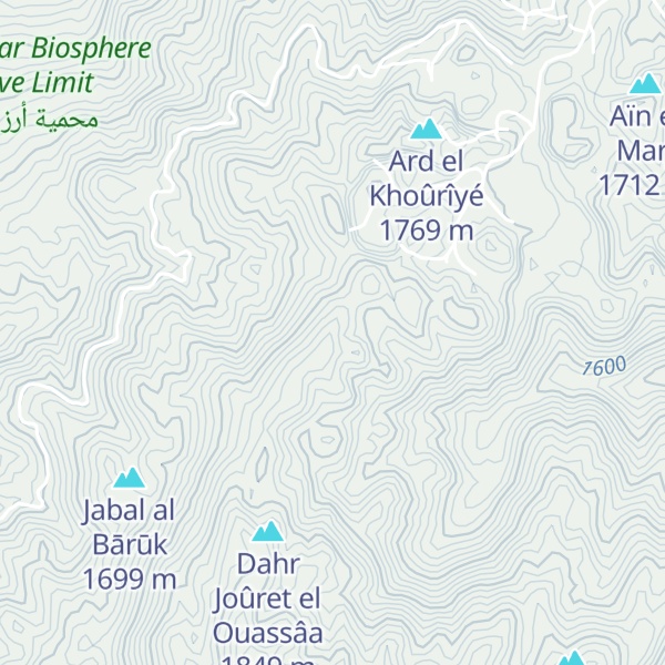 Map of Dahr Zrâd